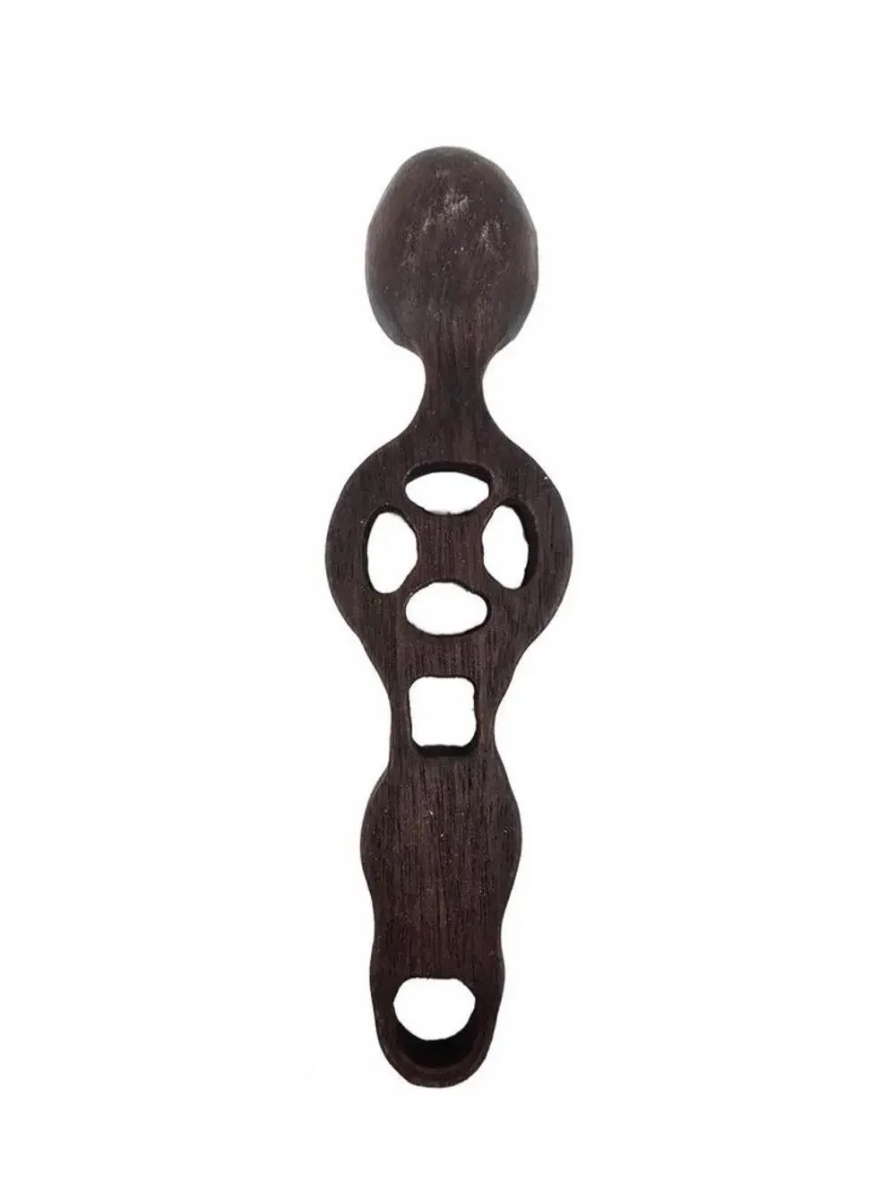 Welsh Love Spoon Carved Wood Decorative Spoon with Postcard